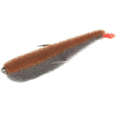 Поролоновая рыбка Lex Zander Fish 9 GO (серое тело/оранжевая спина/красный хвост)