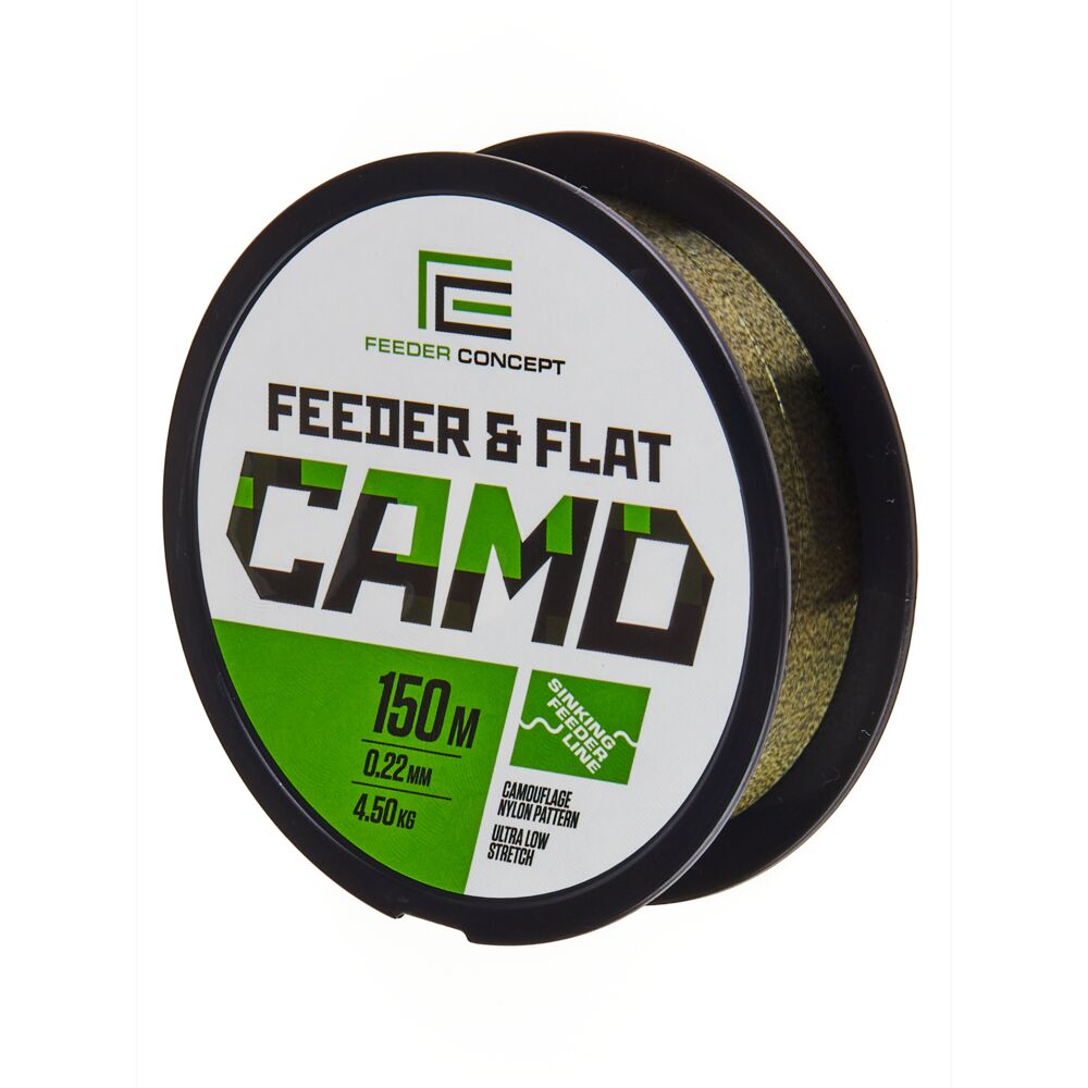 Леска моно. Feeder Concept FEEDER&FLAT Camo 150/022