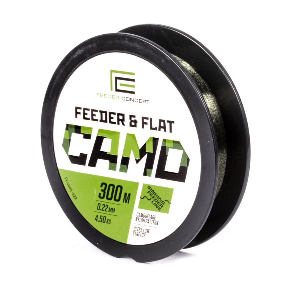 Леска моно. Feeder Concept FEEDER & FLAT Camo 300/022