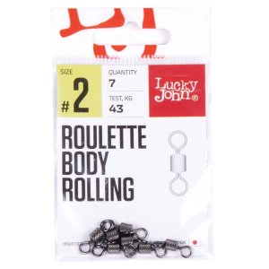 Вертлюги LJ Pro Series ROULETTE BODY ROLLING 002 7шт.