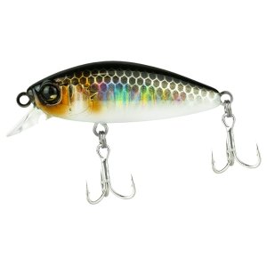 Воблер JACKALL Abbey Minnow 38SF цв. hl silver & black