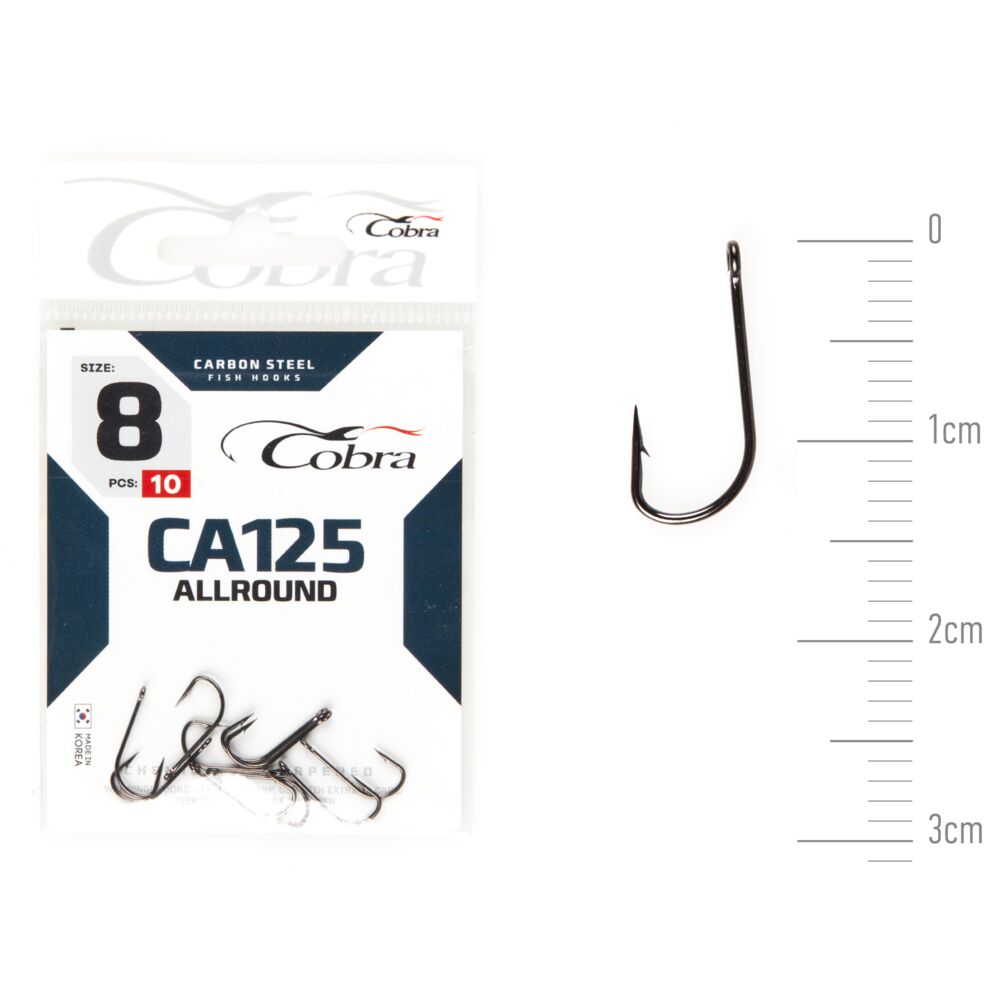 Крючки Cobra ALLROUND сер. CA125 Крючки Cobra ALLROUND сер. CA125