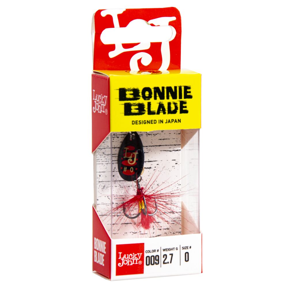 Блесна вращ. Lucky John BONNIE BLADE 00 02.7г 009 в блистере