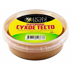 Сухое тесто протеиновое LION BAITS Карамель 50гр