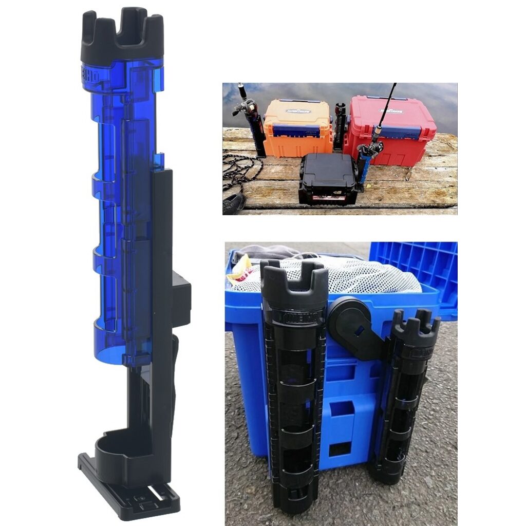 Держатель для удилища Meiho Blue Black 50х54х283 Держатель для удилища Meiho Blue Black 50х54х283