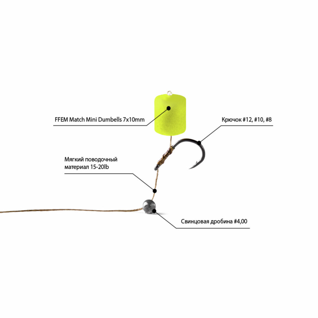 Насадочные бойлы FFEM Pop-Up Match Mini Pineapple 7x10mm Насадочные бойлы FFEM Pop-Up Match Mini Pineapple 7x10mm