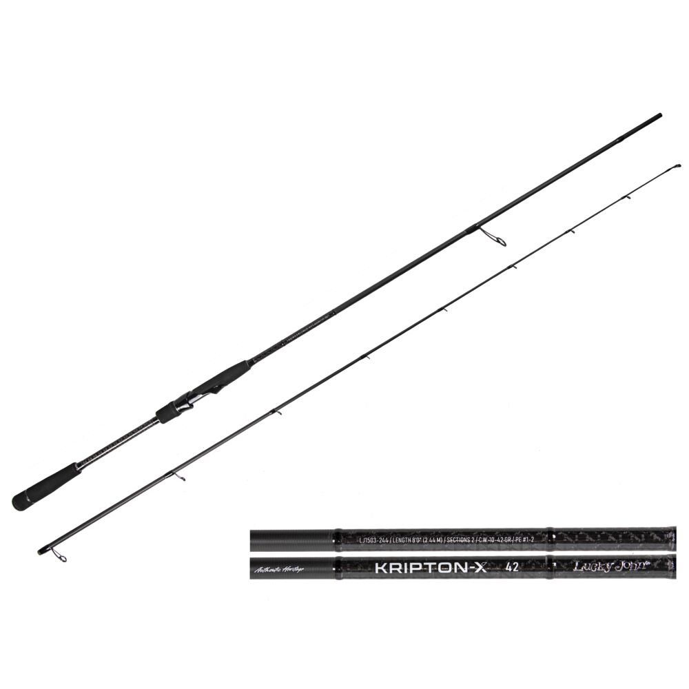 Удилище спин. Lucky John Kripton-X 42 8'0''/2.44
