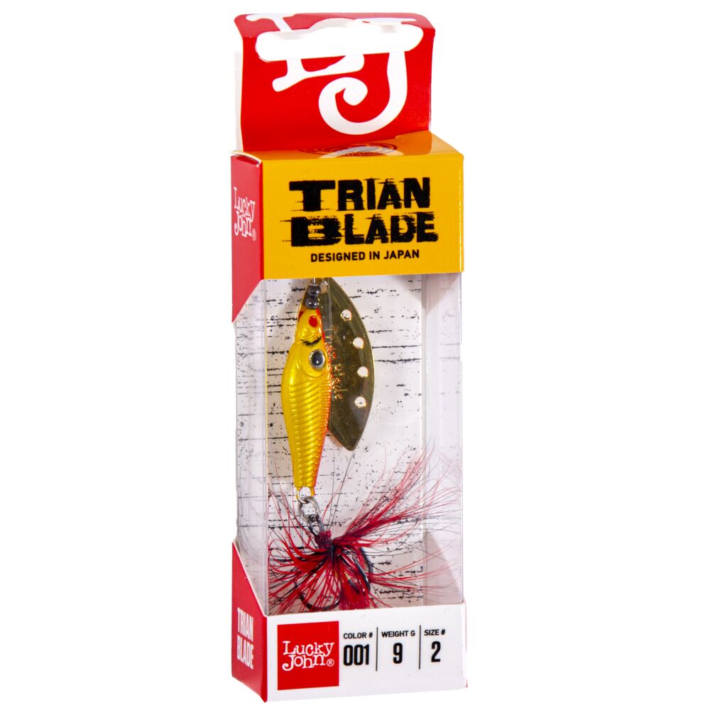 Блесна вращ. Lucky John TRIAN BLADE LONG 09.0г 001