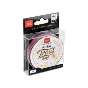 Леска плет. LJ Area Trout Game BRAID Pink 075/007