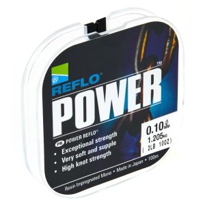 Леска монофильная Preston REFLO POWER - 0.10мм 100м