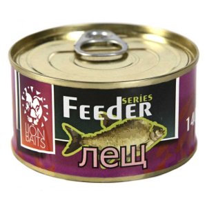 Зерновая смесь LION BAITS Feeder Крупный лещ, 140 мл