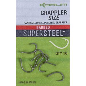 Крючки Korum Grappler Brabed 6 (10шт)