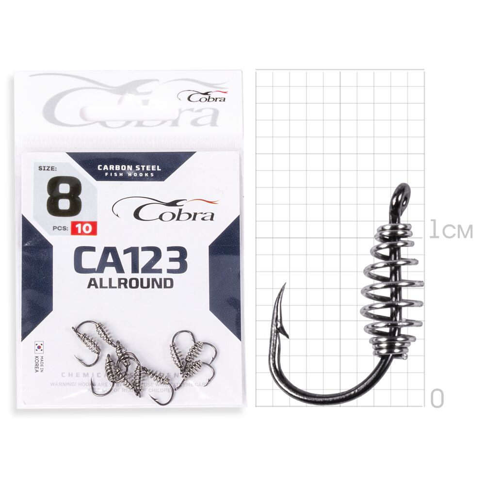 Крючки Cobra ALLROUND сер. CA123 Крючки Cobra ALLROUND сер. CA123