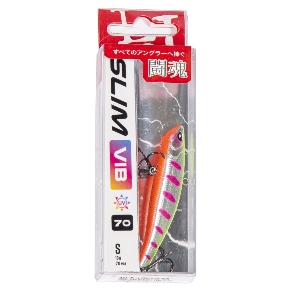 Воблер тонущ. вертикал. LJ Pro Series SLIM VIB S 70.00/338
