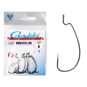 Крючки Gamakatsu Worm Offset EWG 04