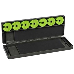 Поводочница Fox Edges Large rig and disc box inc 50 pins / 7 discs