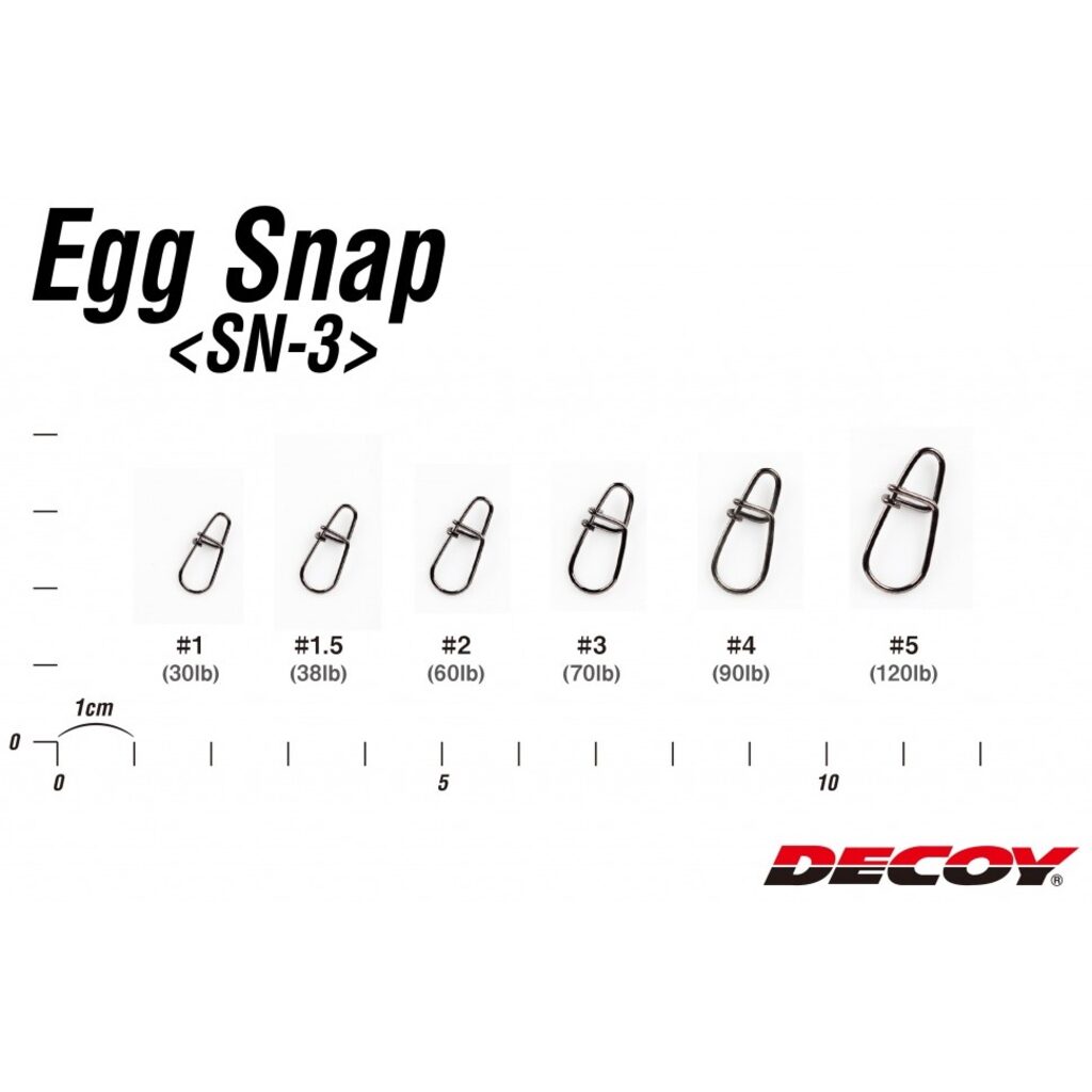 Застежка Decoy SN-3 Egg Shap 1