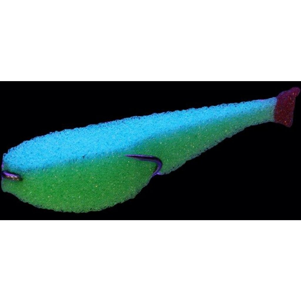 Поролоновая рыбка Lex Classic Fish CD UV 11 GBBLB (зеленое тело/синяя спина/красный хвост)