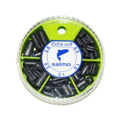 Грузила Salmo EXTRA SOFT малый 5 секц. 0,5-2,6г 060г набор 2 Грузила Salmo EXTRA SOFT малый 5 секц. 0,5-2,6г 060г набор 2