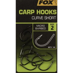 Крючки Fox Carp Hooks - Curve Shank Short - size 2