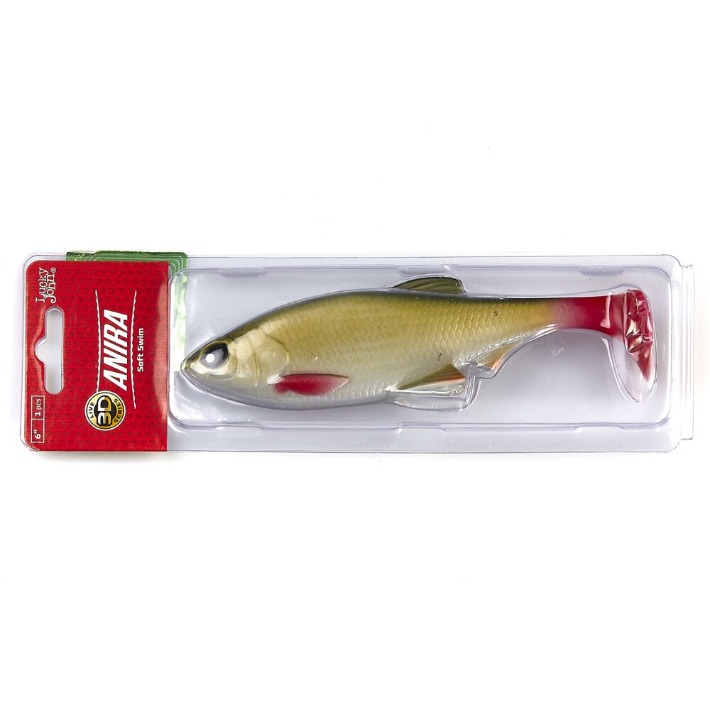 Виброхвосты LJ 3D Series ANIRA SOFT SWIM 6,0in(15,20)/A06 1шт. Виброхвосты LJ 3D Series ANIRA SOFT SWIM 6,0in(15,20)/A06 1шт.