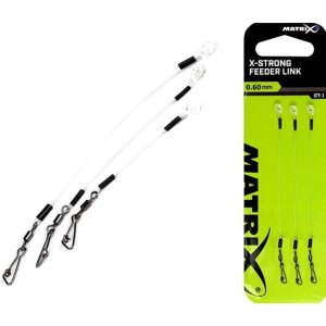 Поводки рыболовные Matrix X-Strong Feeder 4cm (3шт)
