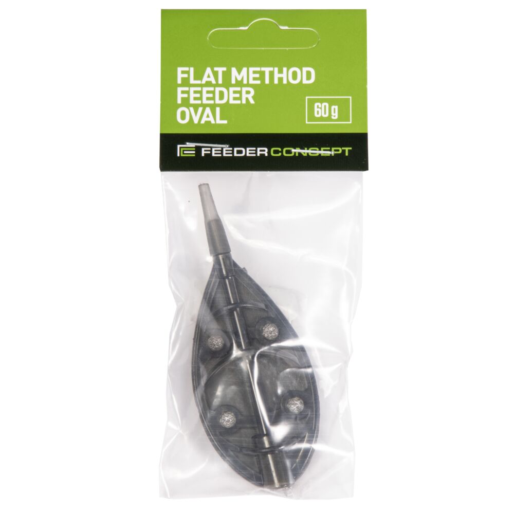 Кормушка фидер. FC Flat Method OVAL 060г Кормушка фидер. FC Flat Method OVAL 060г