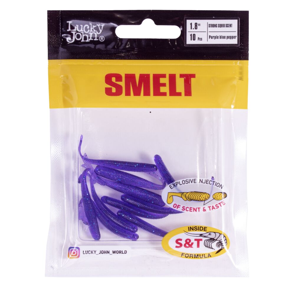 Слаги съедобные искусственные LJ Pro Series SMELT 1,8in (04.60)/S66 10шт.
