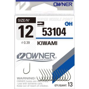Одинарный крючок OWNER KIWAMI №10 (12шт)
