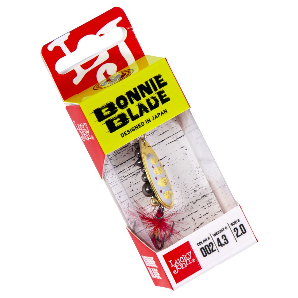 Блесна вращ. Lucky John BONNIE BLADE 02 04.3г 002 в блистере