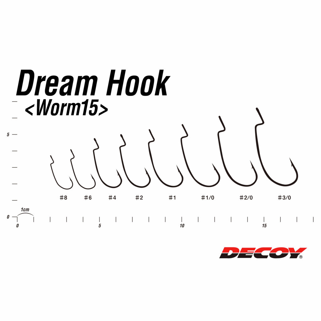 Крючок Decoy Dream Hook Worm 15-1 Крючок Decoy Dream Hook Worm 15-1