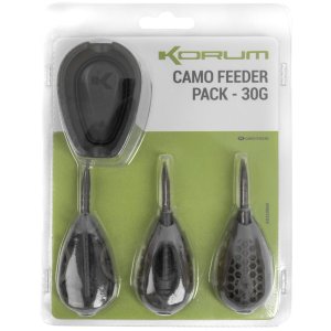 Набор кормушек Korum CAMO FEEDER PACK - 30G