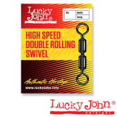 Вертлюги Lucky John HIGH SPEED DOUBLE ROLLING 004 5шт. Вертлюги Lucky John HIGH SPEED DOUBLE ROLLING 004 5шт.