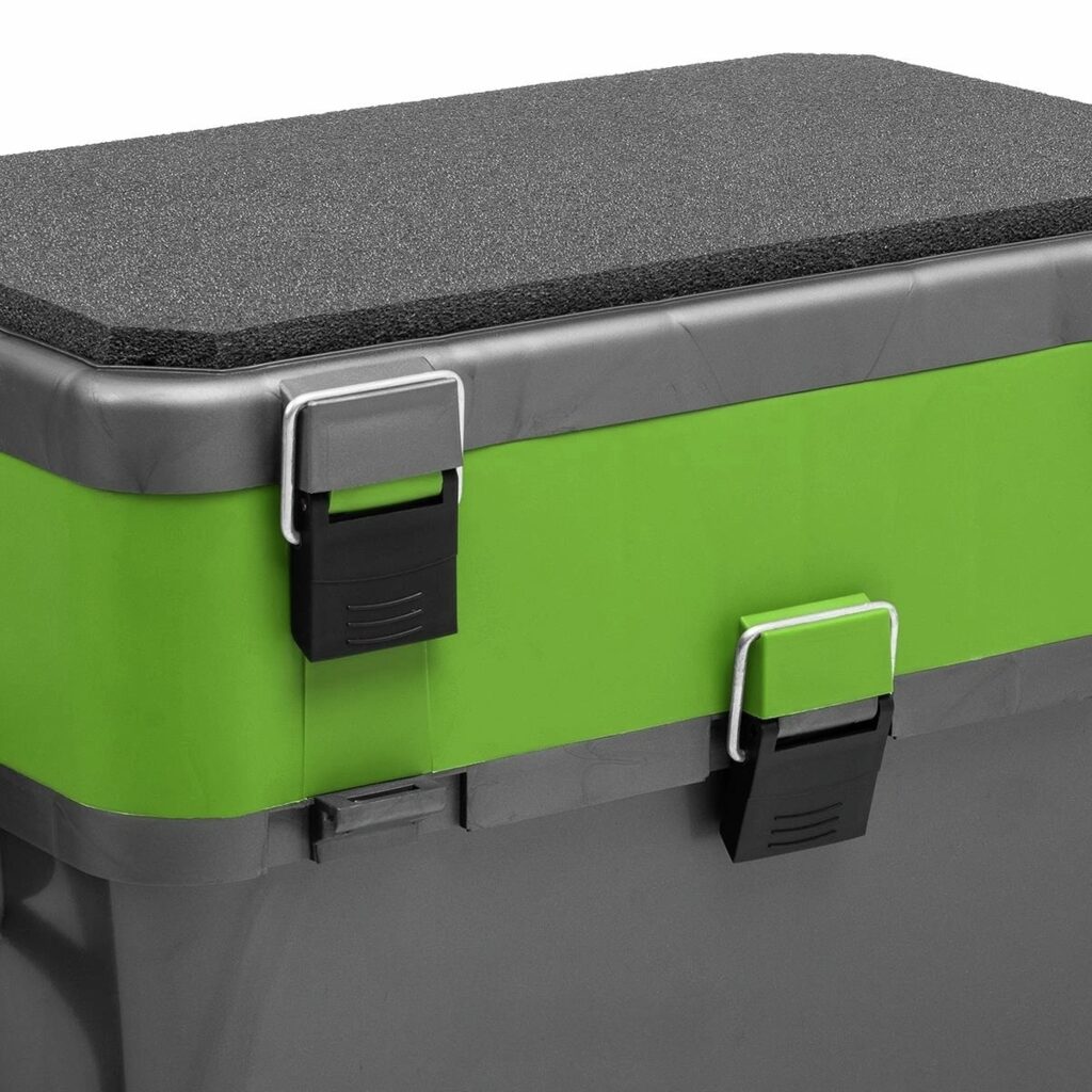 Ящик рыб.зим. HELIOS серый/салатовый HS-IB-19-GG