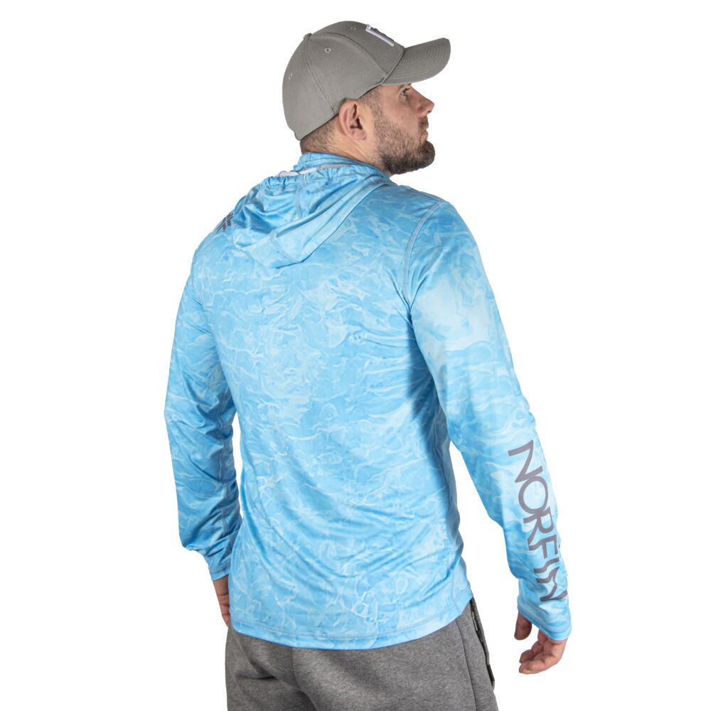 Джемпер Norfin SUN PRO WAVES HOODIE BLUE 02 р.M