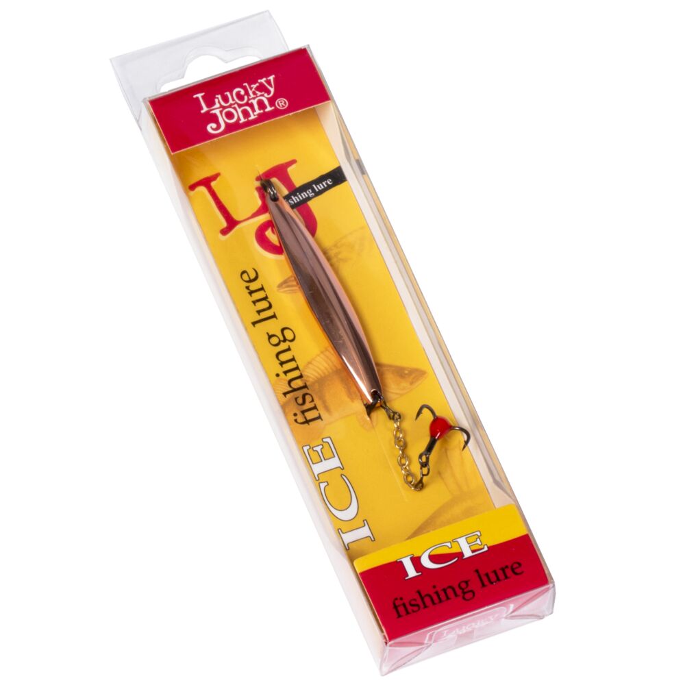 Блесна вертикал. зим. Lucky John NAIL BLADE с цеп. и тр. 45мм C блистер Блесна вертикал. зим. Lucky John NAIL BLADE с цеп. и тр. 45мм C блистер