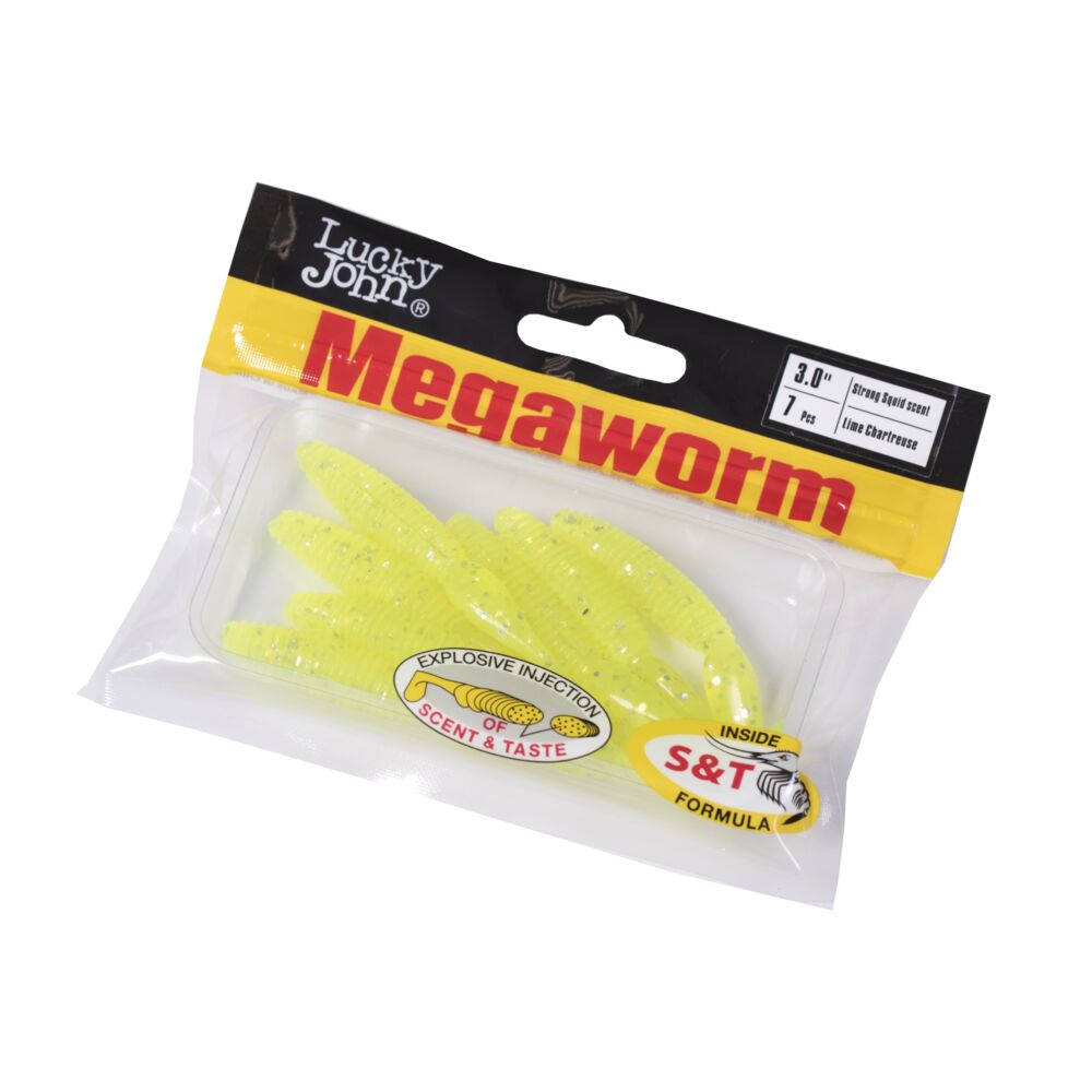Виброхвосты съедоб. искусст. LJ Pro Series MEGAWORM 3,0in (7,60)/071 7шт. Виброхвосты съедоб. искусст. LJ Pro Series MEGAWORM 3,0in (7,60)/071 7шт.