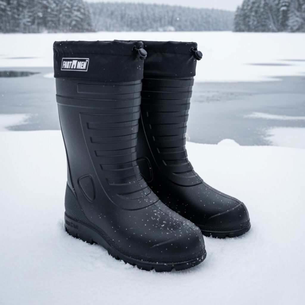 Сапоги ЭВА утепленные с манжетой мужские модель 