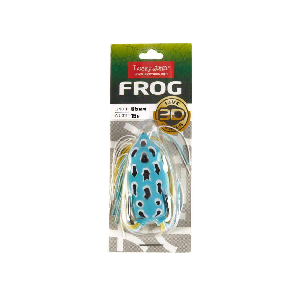 Приманка мягкая LJ 3D Series FROG  2.6in(06.50)/006  1шт