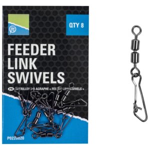 Застежки рыболовные Preston Double Feeder Link (8шт)
