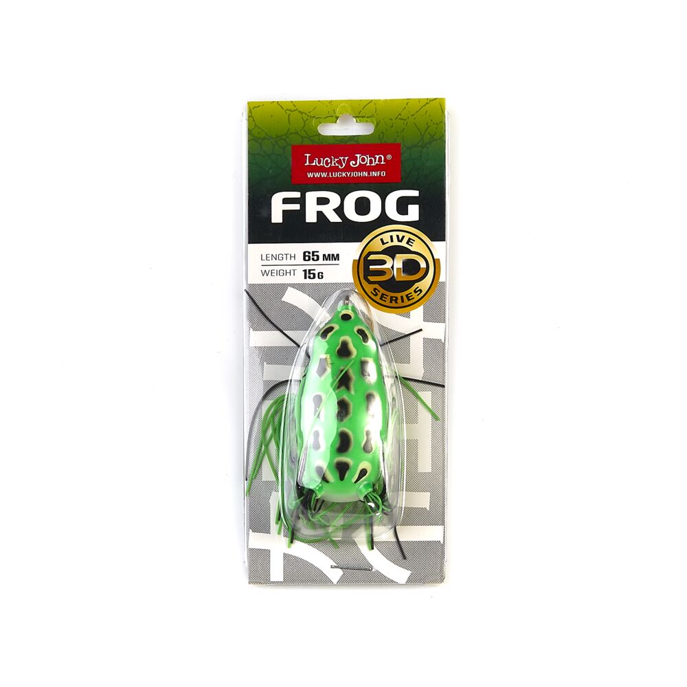 Приманка мягкая LJ 3D Series FROG  2.6in(06.50)/003  1шт