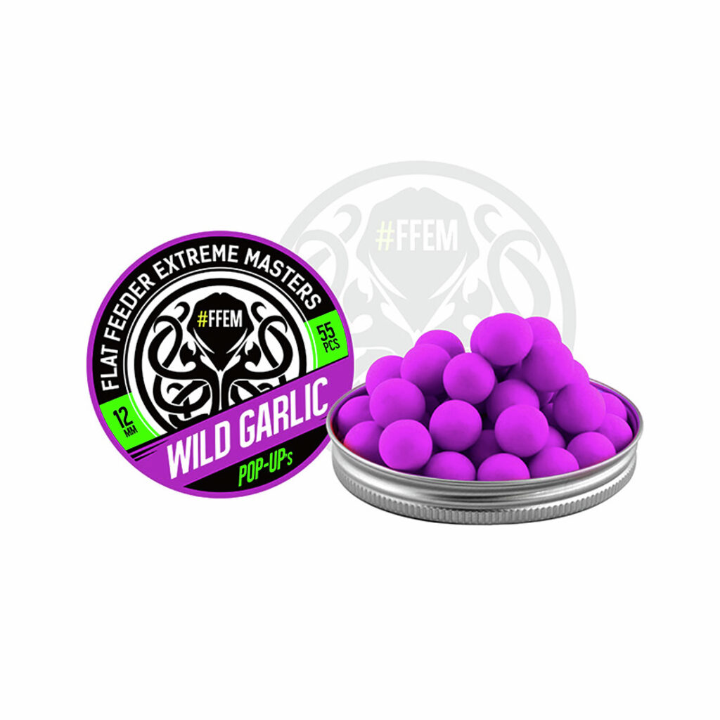 Насадочные бойлы FFEM Pop-Up White Krill 12mm Насадочные бойлы FFEM Pop-Up White Krill 12mm