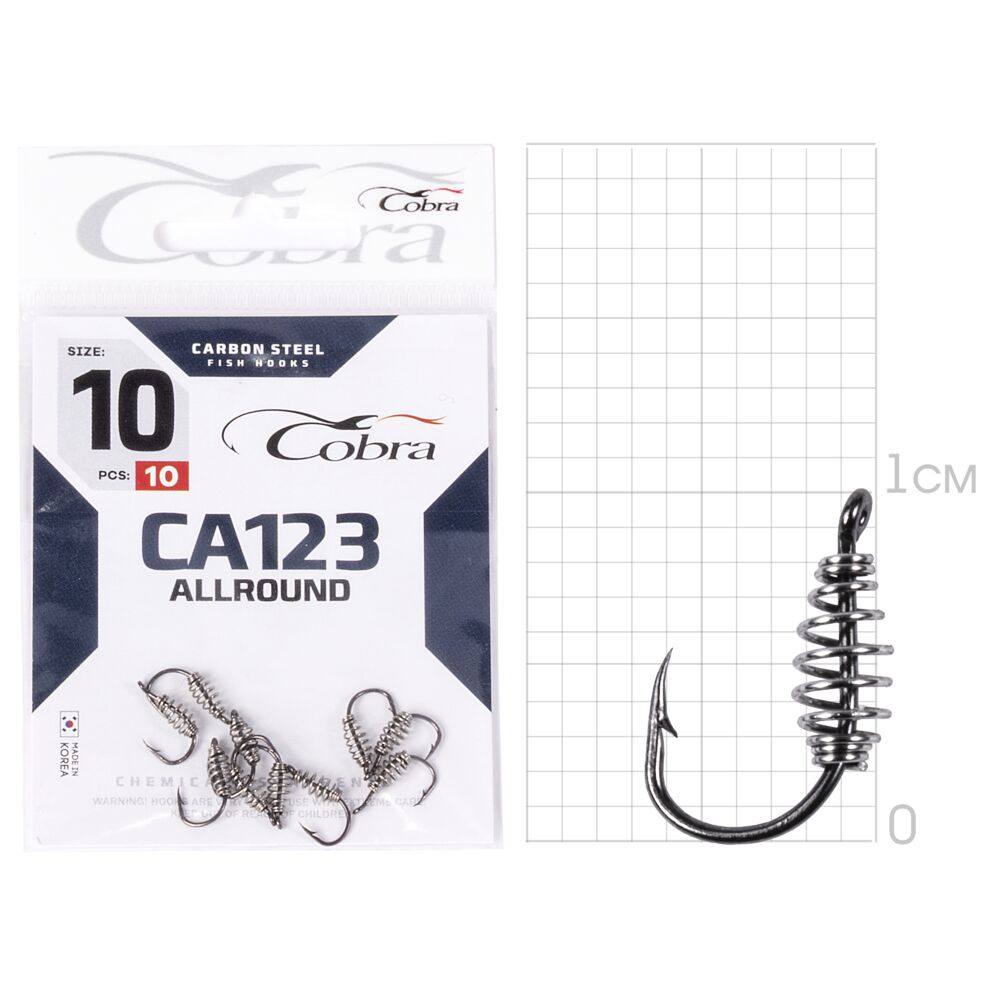 Крючки Cobra ALLROUND сер. CA123 Крючки Cobra ALLROUND сер. CA123