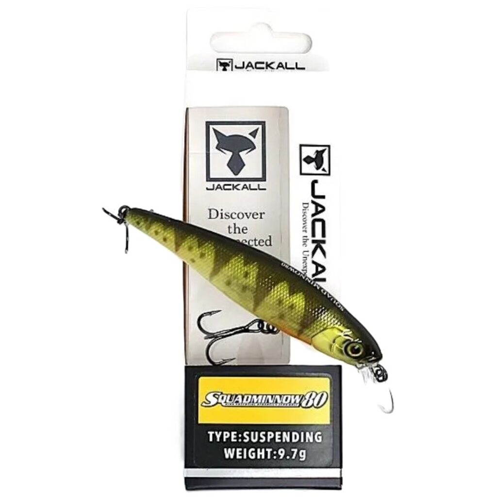 Воблер Jackall Squad Minnow 80 цв. ghost g perch