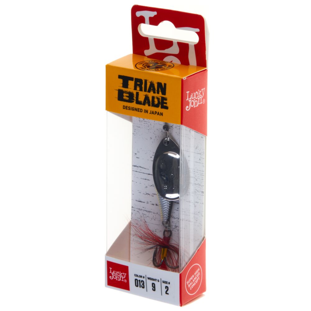 Блесна вращ. Lucky John TRIAN BLADE ROUND 09.0г 013 в блистере