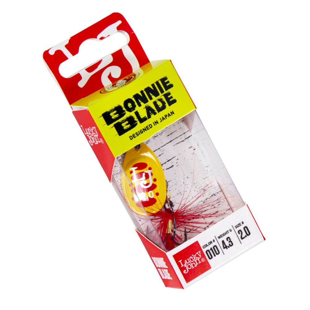 Блесна вращ. Lucky John BONNIE BLADE 02 04.3г 010 в блистере