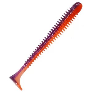 Силиконовые приманки Vibro Worm 4 Crazy Fish 75-100-98d-6