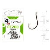 Крючки Cobra FEEDER SPECIALIST сер. CF203 разм. 004 10шт.  (C1181NSB) Крючки Cobra FEEDER SPECIALIST сер. CF203 разм. 004 10шт.  (C1181NSB)