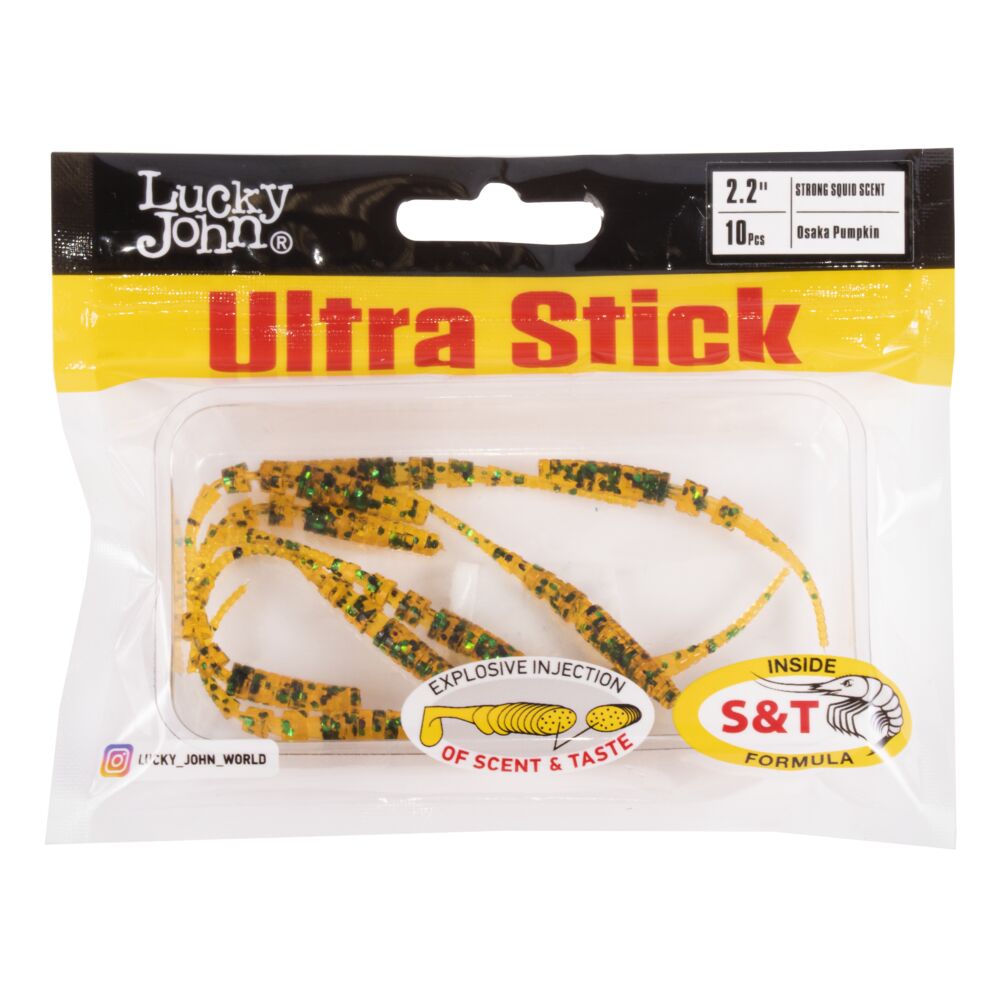 Слаги съедобные искусственные LJ Pro Series ULTRA STICK 2,2in (05.60)/PA19 10шт.