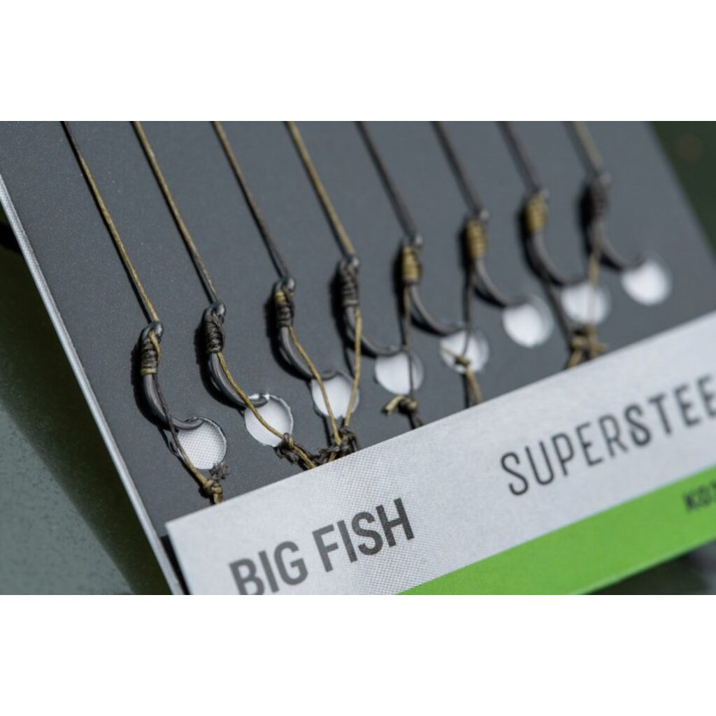 Крючки рыболовные с поводком Korum BIG FISH BRAIDED HAIR RIGS 6 Крючки рыболовные с поводком Korum BIG FISH BRAIDED HAIR RIGS 6